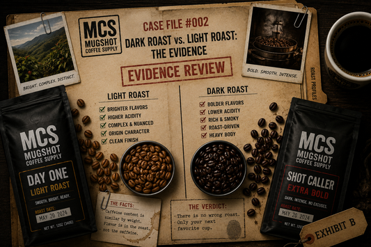 Case File #002: Dark Roast vs. Light Roast: The Evidence