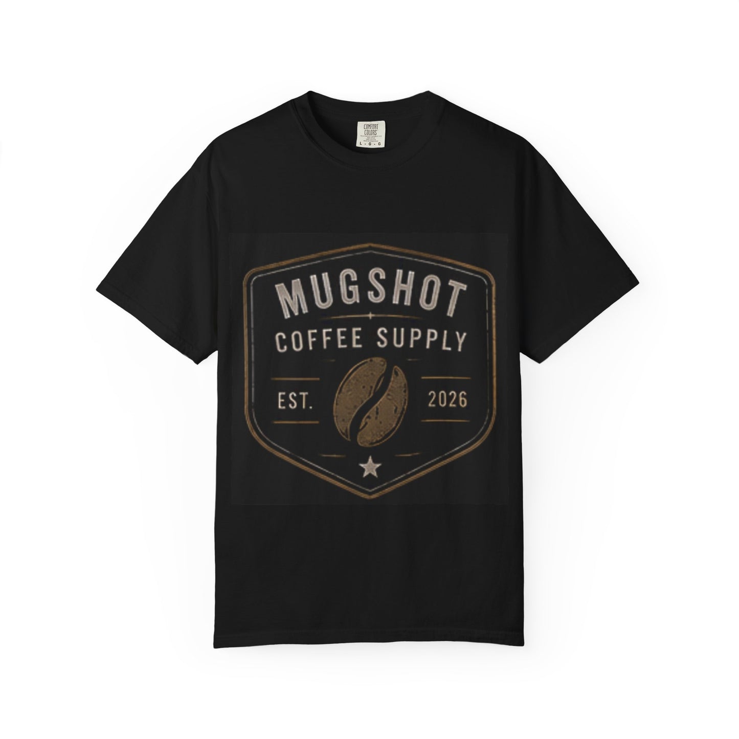 Mugshot Coffee Supply Signature Tee | Vintage Coffee Shirt | Unisex Graphic T-Shirt