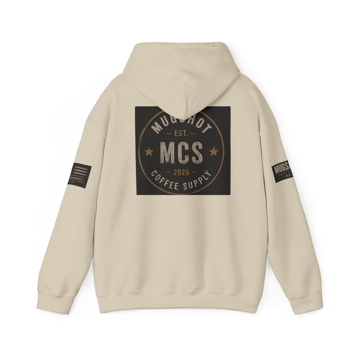 Mugshot Coffee Supply Vintage Hoodie | Premium Coffee Lover Pullover | Unisex Graphic Sweatshirt